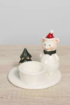 Подсвечник керамический в ассортименте EDG