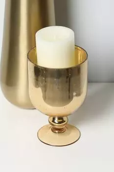 Подсвечник стеклянный COINCASA