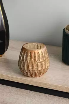 Подсвечник стеклянный Mattegold COINCASA