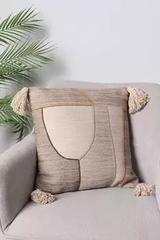 Подушка декоративная хлопковая с принтом Kersten