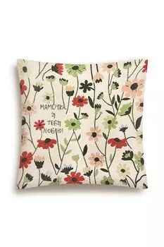 Подушка декоративная из гобелена с принтом Моя семья Le Gobelin