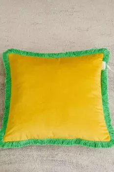 Подушка декоративная с бахромой Sofi De MarkO