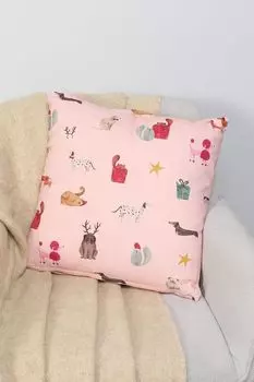 Подушка декоративная с принтом Dog Pets COINCASA