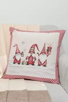 Подушка декоративная с принтом Gnomi COINCASA