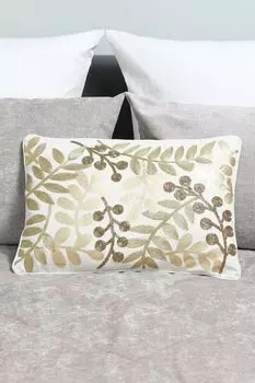 Подушка декоративная с принтом Gold Foil COINCASA