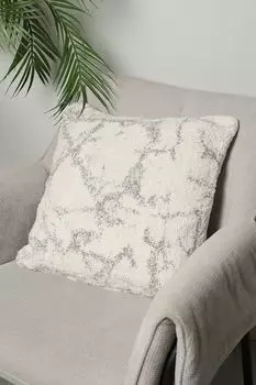 Подушка декоративная с принтом Marble Tiseco