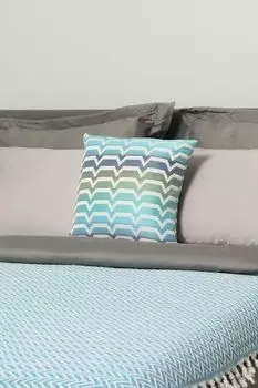 Подушка декоративная с принтом Rib Zigzag COINCASA