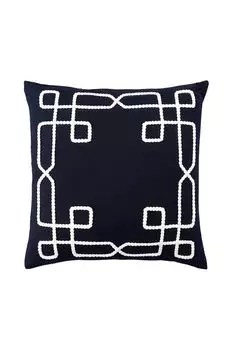 Подушка декоративная с принтом Sea treasures Tkano