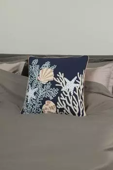 Подушка декоративная с принтом Stelle Rosa&Blue COINCASA