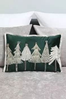 Подушка декоративная с принтом Tree Green COINCASA