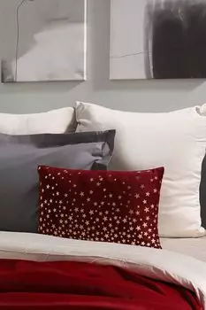 Подушка декоративная с принтом Звезды COINCASA