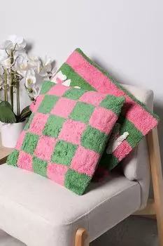 Подушка декоративная в клетку Kersten