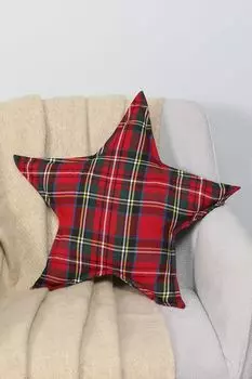 Подушка декоративная в клетку Star COINCASA