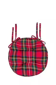 Подушка-футон с клетку Tartan red COINCASA