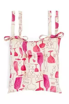 Подушка на стул с принтом Bottles Graphic COINCASA