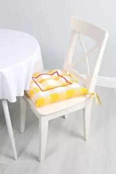 Подушка на стул с принтом COINCASA