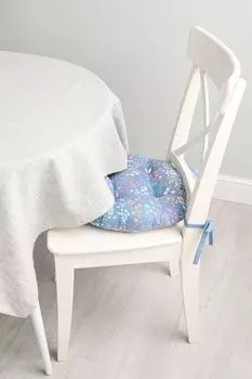 Подушка на стул с принтом Microflower Round COINCASA