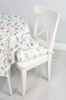 Подушка на стул с принтом Tropical Fishes COINCASA