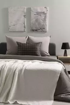 Покрывало хлопковое текстурное COINCASA