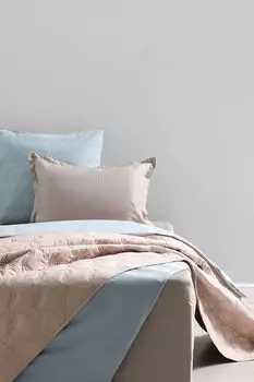 Покрывало из сатина Beige 21maison