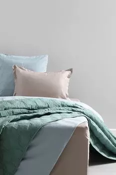 Покрывало из сатина Sage Green 21maison