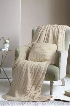 Покрывало из шерсти и хлопка Джовани Sofi De MarkO