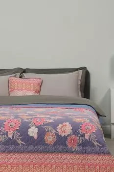 Покрывало стеганое с принтом Posillipo Bassetti