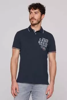 Поло blue navy CAMP DAVID