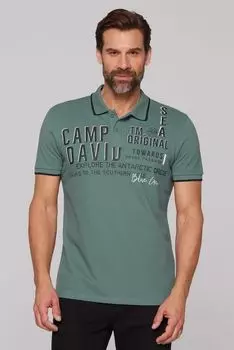 Поло dark sage CAMP DAVID