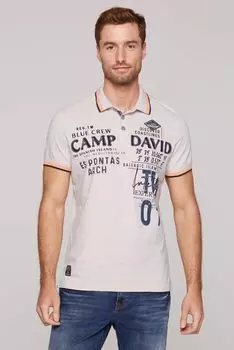 Поло ecru CAMP DAVID