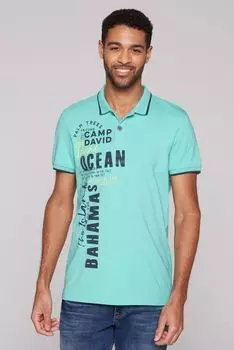 Поло flash aqua CAMP DAVID