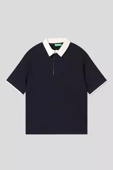 Поло хлопковое Benetton