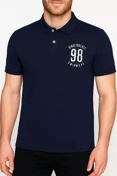 Поло хлопковое BIKKEMBERGS