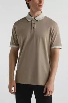 Поло хлопковое EMPORIO ARMANI
