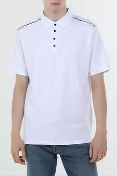 Поло хлопковое Karl Lagerfeld