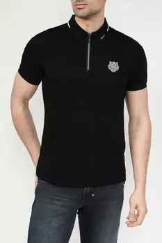 Поло хлопковое на молнии Antony Morato