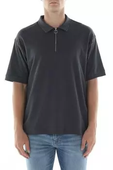 Поло хлопковое на молнии PEPE JEANS