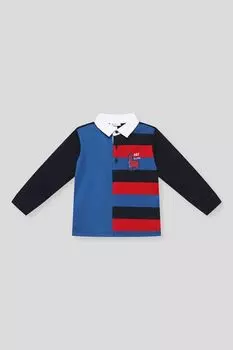 Поло хлопковое с длинным рукавом Fagottino