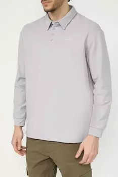 Поло хлопковое с длинным рукавом MARCO DI RADI