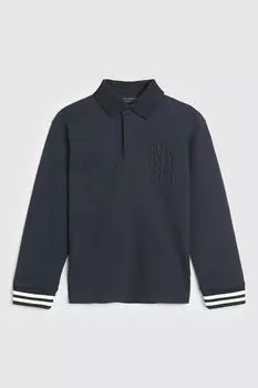 Поло хлопковое с длинным рукавом Nukutavake