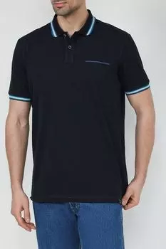 Поло хлопковое с карманом LERROS