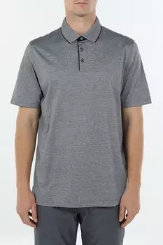 Поло хлопковое с контрастными деталями Bugatti