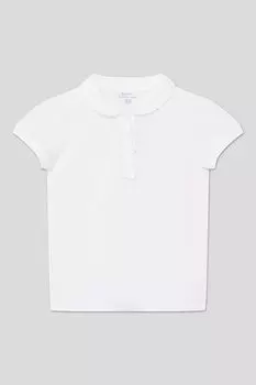 Поло хлопковое с отделкой на планке Fagottino