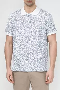 Поло хлопковое с принтом D.Molina