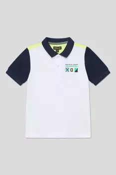 Поло хлопковое с принтом OVS