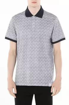 Поло хлопковое с принтом PEPE JEANS