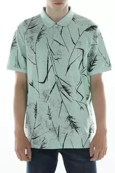 Поло хлопковое с принтом s.Oliver