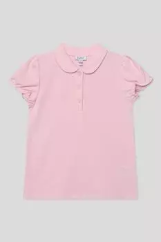 Поло хлопковое с рукавами фонариками Fagottino