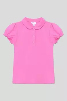 Поло хлопковое с рукавами фонариками Fagottino