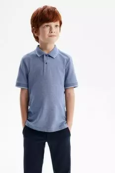 Поло хлопковое Silver Spoon